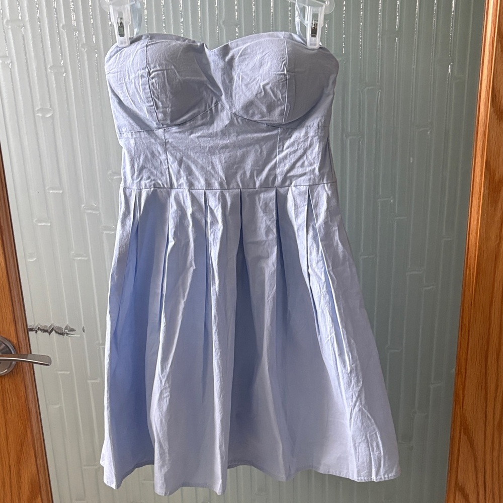 Rue21 Light Blue Strapless Cupcake Dress